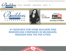 Tablet Screenshot of builders-showcase.com